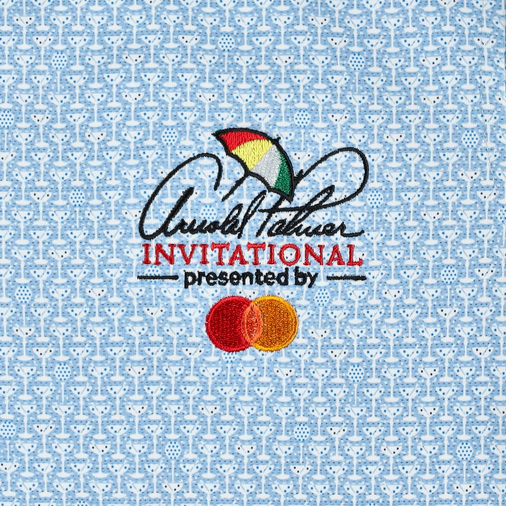  Arnold Palmer Invitational Peter Millar Women's Mar-Tee-Ni Break Polo - Light Blue